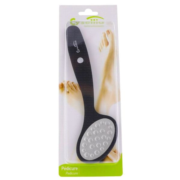 Cysellia Râpe Pieds Triple Action - 1 pièce - Couleur noir