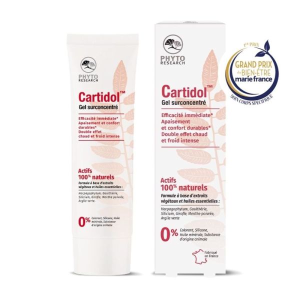 Phytoceutic Gel Cartidol 120ml - Soulage les douleurs articulaires et musculaires