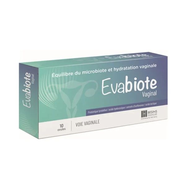 Besins International Evabiote Vaginal - 10 Ovules