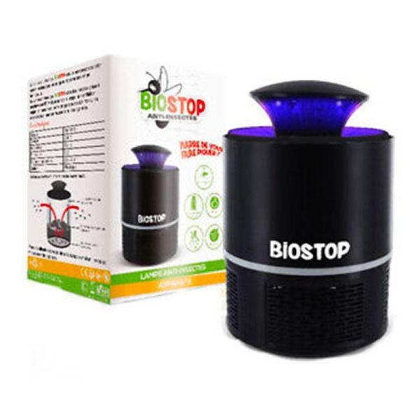 Biostop Anti-Insectes - Lampe Anti-Insectes - Sans Agent Chimique, Sans Odeur et Inoffensive