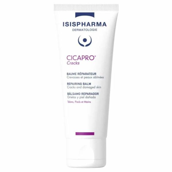 IsisPharma Cicapro Cracks Soin Réparateur Fissures Cutanées Mains, Pieds & Zones Fragilisées - 40ml