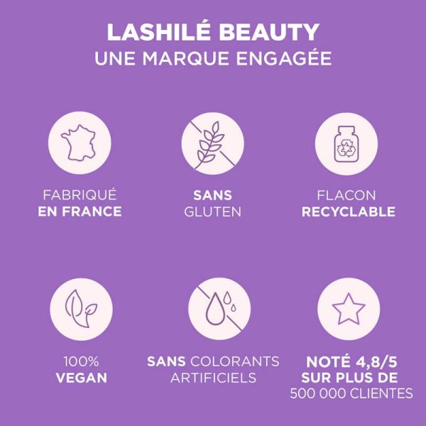 Lashilé Beauty Good Night - Nuit Sublime - Complément à la Mélatonine - 60 Gummies
