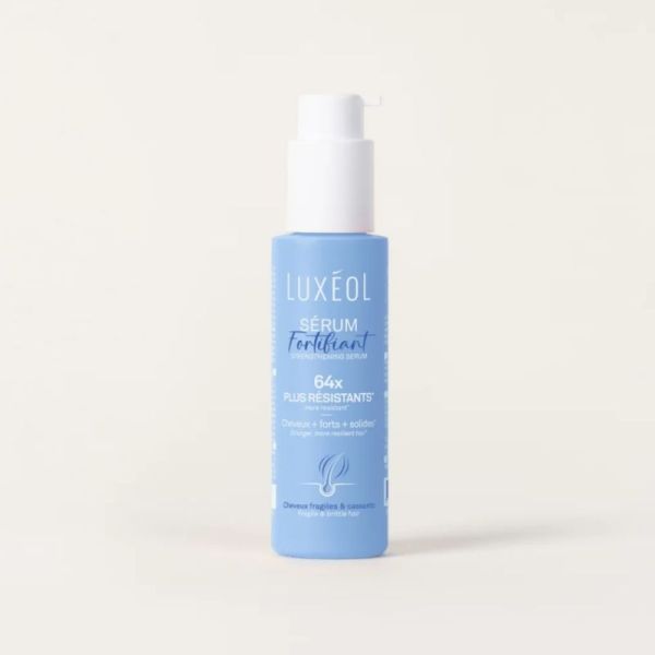 Luxéol Sérum Fortifiant Flacon 100 ml - Renforce intensément la fibre, réduit la casse et redonne vitalité et résistance aux cheveux fragilisés