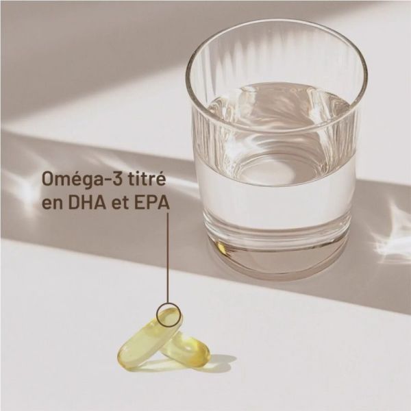 Valbiotis Plus® Oméga-3 Santé Cardique & Fonction Cérébrale - 30 Capsules