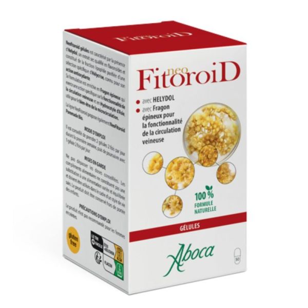 Aboca NeoFitoroid Confort Zone Anale & Hémorroïdaire - 50 Gélules