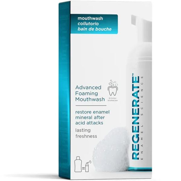 Regenerate Bain de Bouche Expert Formule Moussante - 50ml - Protège l’émail et apporte une fraîcheur