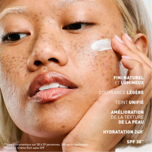 Erborian CC Crème à la Centella SPF30 40ml Teinte Clair – Soin correcteur teinté illuminateur