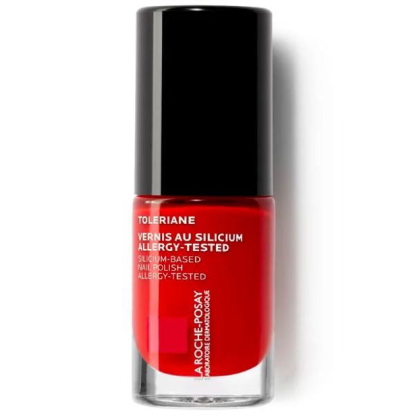 La Roche Posay Tolériane Vernis à Ongles Silicium - 6ml - N°24 Rouge Parfait - Renforce, protège