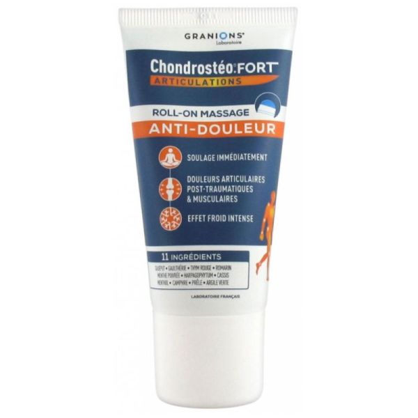 Granions Chondrostéo Fort Articulations Roll-on Massage Anti-douleur 50ml