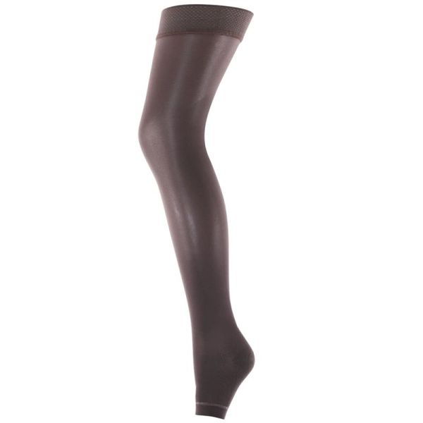 Thuasne Venoflex Secret C2 Bas-Cuisses de Contention Brun Foncé – Compression et élégance