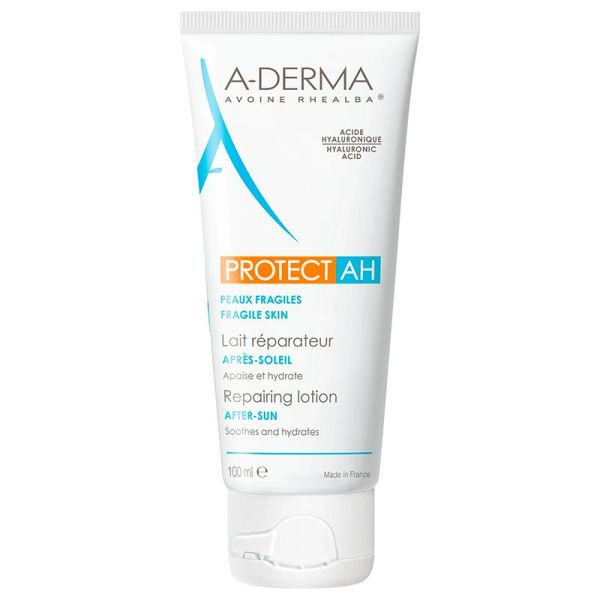 A-Derma Protect AH Lait Réparateur Après-Soleil - 100 ml - Hydrate, apaise et répare les peaux fragiles