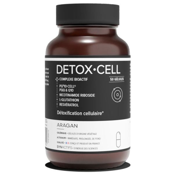 Aragan Detox Cell - 50 gélules - Détox cellulaire et protection antioxydante avancée