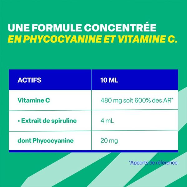 Gilbert Fyzio Phycocyanine Vitamine C 200ml – Vitalité et soutien immunitaire
