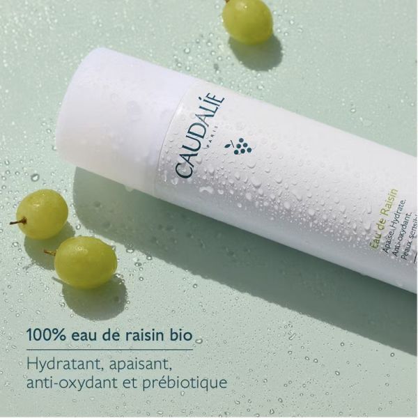 Caudalie Vinoclean Eau de Raisin - 75ml - Apaise, hydrate et protège les peaux sensibles