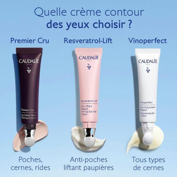 Caudalie Vinoperfect Soin Éclaircissant Regard Anti-Cernes 15ml – Éclat et anti-taches
