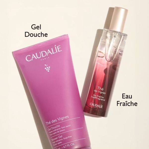 Caudalie Thé des Vignes Gel Douche 200ml - Nettoie en douceur et parfume la peau