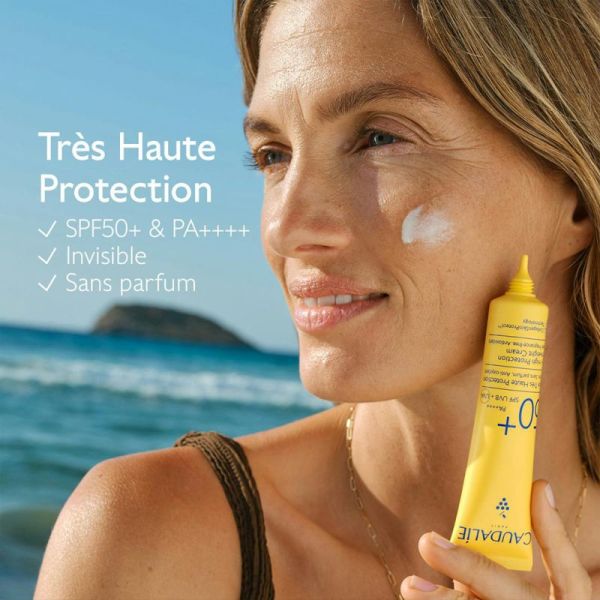 Caudalie Soins Solaires Fluide Très Haute Protection SPF50+ 40ml – Protection et jeunesse