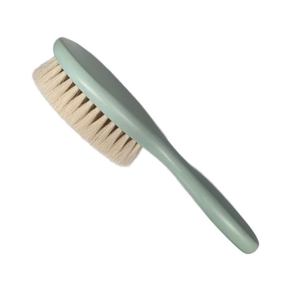 Cartel Brosse Cheveux - Pour Bébé - Couleur Vert - 1 pièce - Poils Ultra-Doux