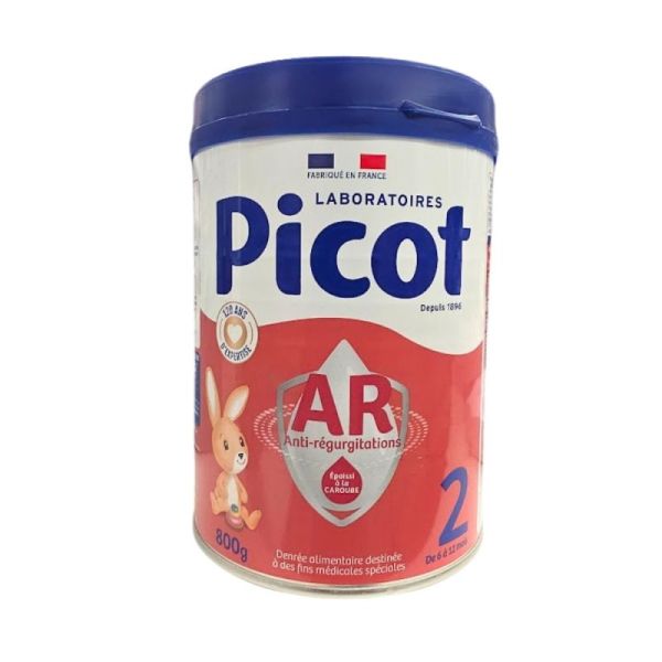 Picot AR 2 Lait en Poudre Anti-Régurgitations 6-12 mois - 800g