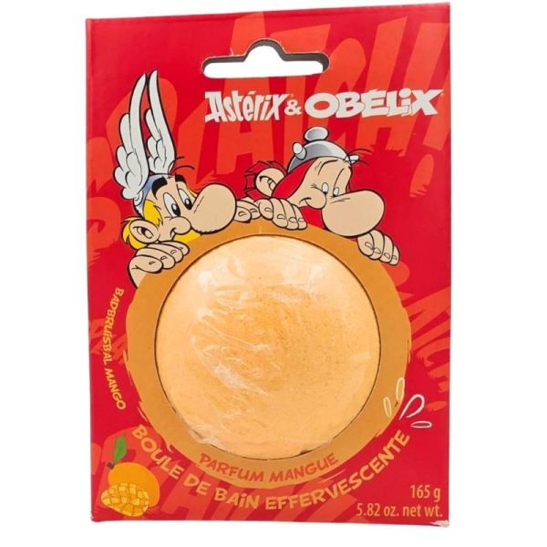 Le Comptoir du Bain Bombe de bain effervescente Astérix et Obélix Mangue 1 unité - Moment de bain ludique et de détente pour les enfants
