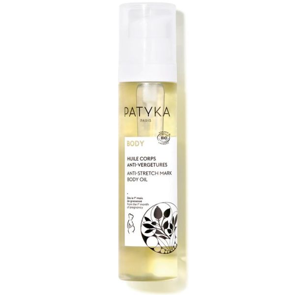 Patyka Body Huile Corps Anti-Vergetures Bio 100 ml – Prévention et correction ciblée