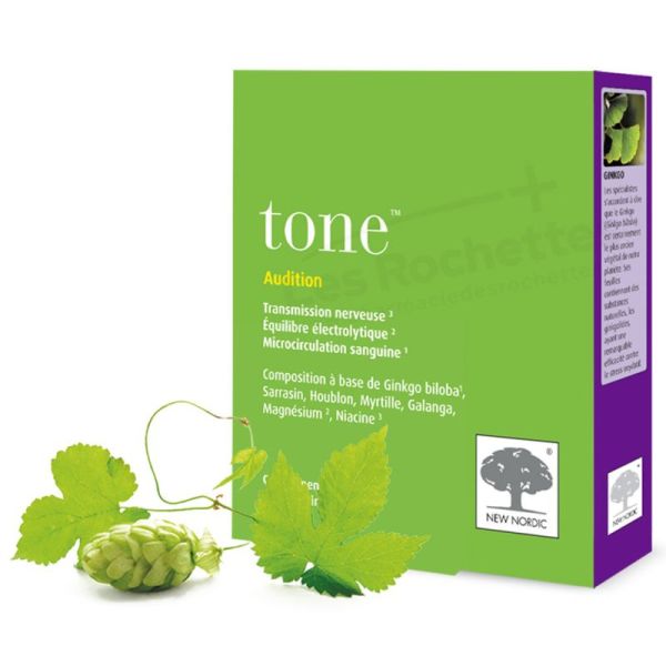 New Nordic Tone - 120 Comprimés - Soutien naturel de l’audition