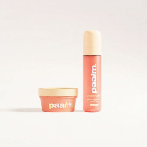 PAALM Baume Déodorant Peachee Lychee 50 ml - Naturel et Efficace