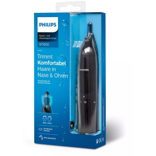 Philips Nose Trimmer Series 1000 NT1650/16 - Tondeuse Nez et Oreilles
