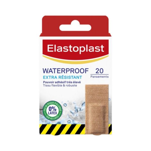 Elastoplast Waterproof 20 Pansements Extra Résistant - 1 format