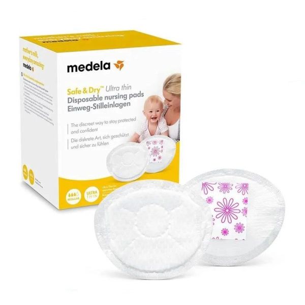 Medela Safe & Dry Coussinets d'Allaitement Ultra Thin - 30 Coussinets