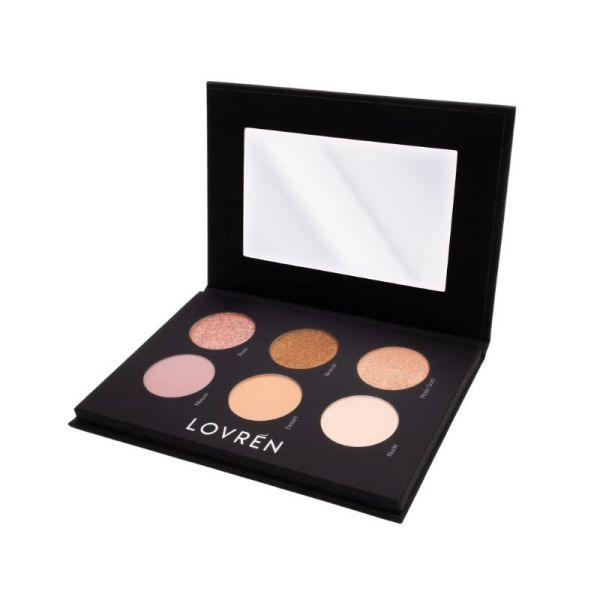 Lovren Palette de 6 Ombres à Paupières Look 2