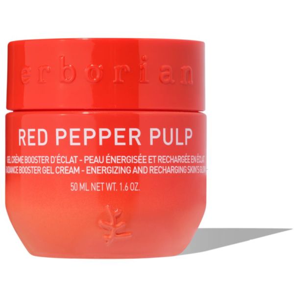 Erborian Red Pepper Pulp 50ml – Gel-crème hydratant booster d'éclat au piment doux