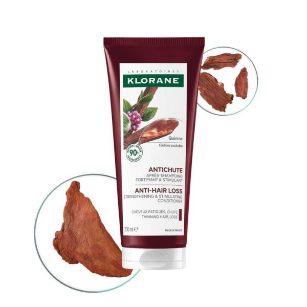 Klorane Anti-Chute Après-Shampoing Fortifiant et Stimulant à la Quinine - 200ml