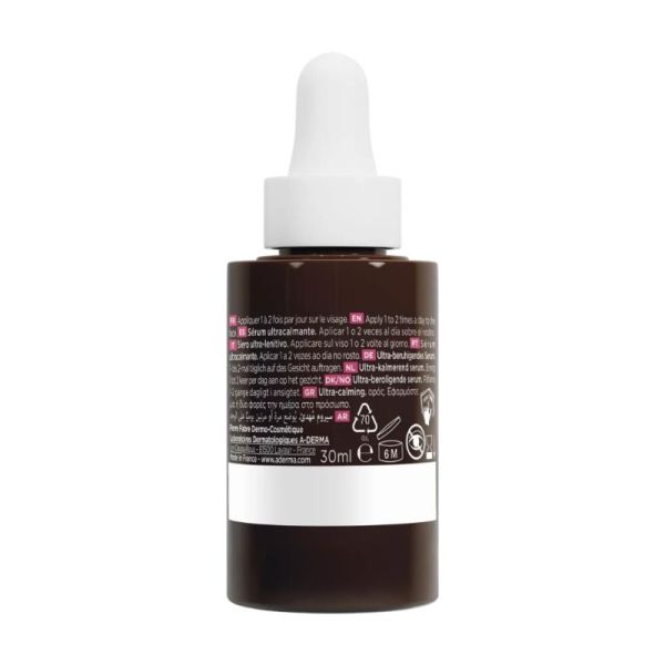 A-Derma Exomega Sérum Ultra-Calmant Apaisement Peaux Fragiles - 30ml