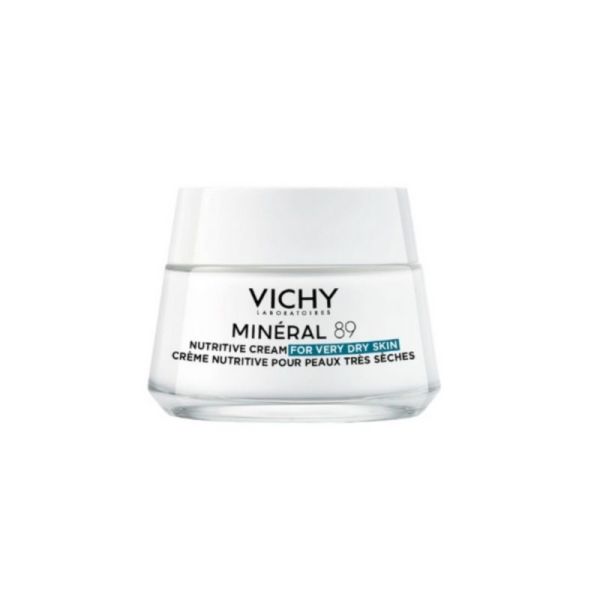 Vichy Minéral 89 Nutrilogie Crème Nutritive 50 ml - Répare la barrière cutanée