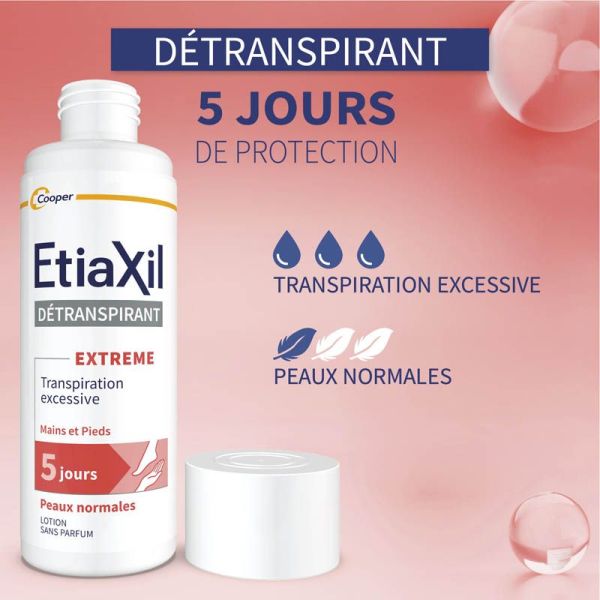 Etiaxil Détranspirant Pieds Peaux Normales Lotion - 100ml