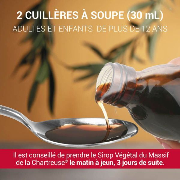 Sirop végétal du massif de Chartreuse 200 ml