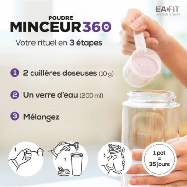 Eafit Minceur UBE Kombucha 250 g – silhouette affinée