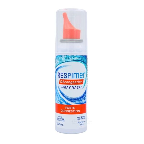 Respimer Spray nasal Décongestion - 100 ml - Adulte & Enfant