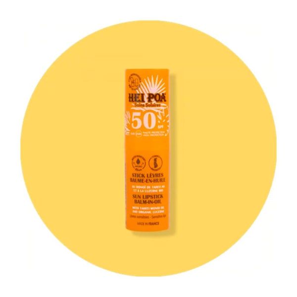 Hei Poa Stick Lèvres Solaire SPF50 - Monoï de Tahiti