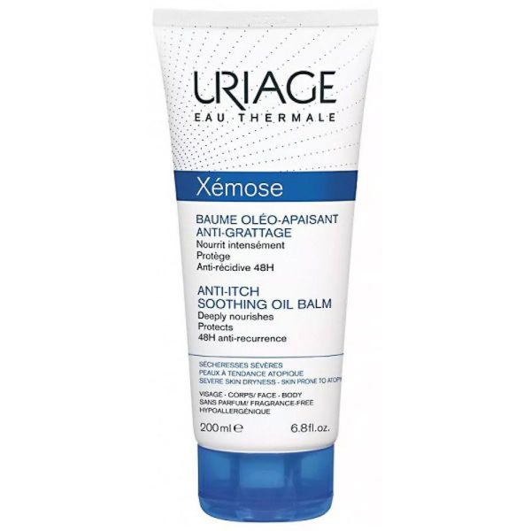 Uriage Xémose Baume Oléo-Apaisant Anti-Grattage - 200 ml - Peaux Très Sèches et Atopiques