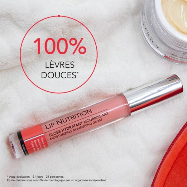 Eneomey Lip Nutrition - Gloss Hydratant Nourrissant 4 ml - Soin Réparateur et Protecteur