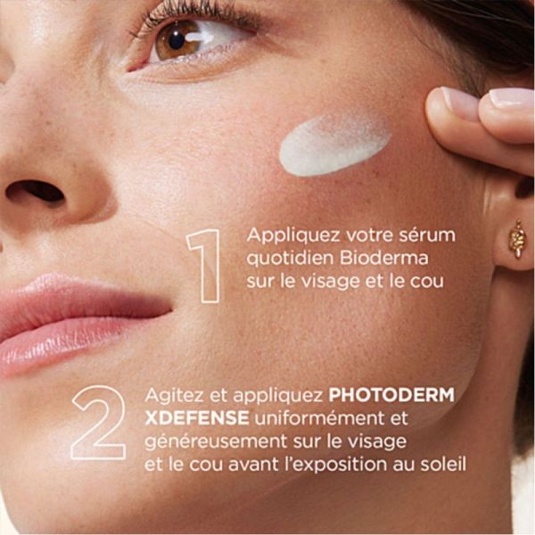 Bioderma Photoderm XDefense Ultra-Fluid SPF50+ 40ml – Soin solaire détoxifiant