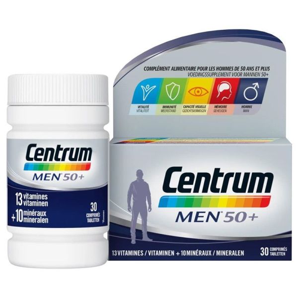 Centrum Men +50 - 30 Comprimés