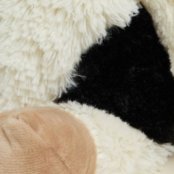 Soframar Warmies Bouillotte Peluche Déhoussable Vache 25 cm - Chaleur réconfortante et apaisante