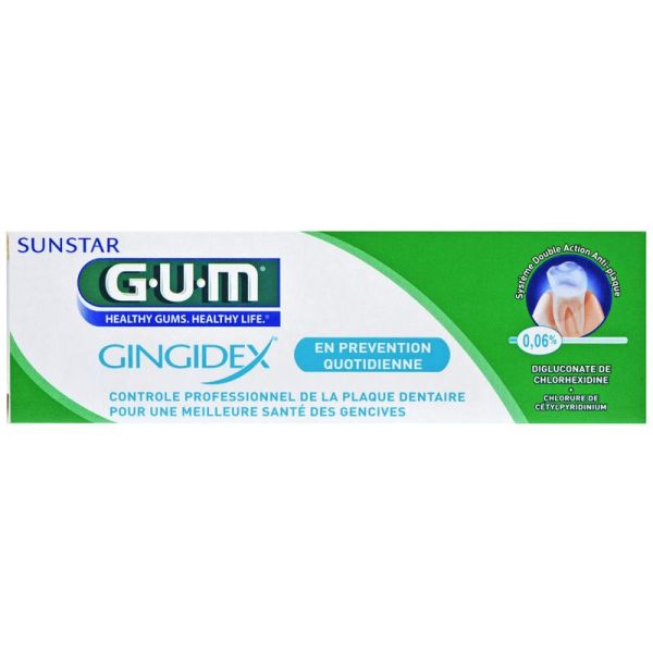Gum Gingidex gel dentifrice 0,60% - 75 ml