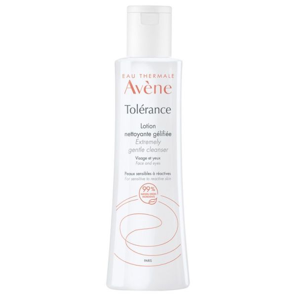 Avène Tolérance Lotion Nettoyante Gélifiée - 200ml - Nettoie et démaquille les peaux sensibles
