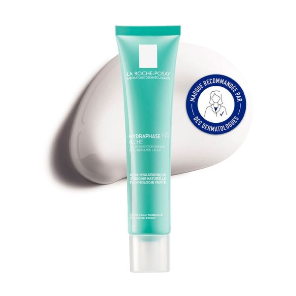 La Roche-Posay Hydraphase Crème Hydratante HA Riche - 40 ml - Hydratation et confort peaux normales à sèches