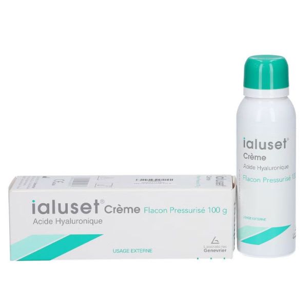 Ialuset Crème Acide Hyaluronique Flacon Préssurisé - 100g