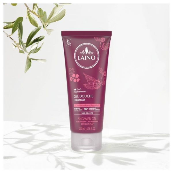 Laino Gel Douche Pulpe Fruits Rouges 200 ml